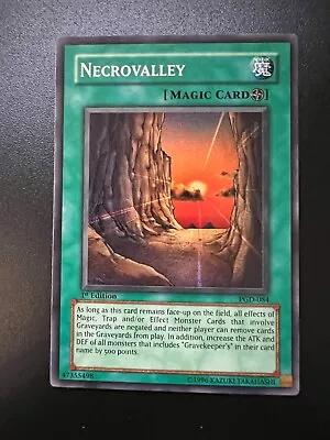 Necrovalley PGD-084 Super Rare 1st Edition Near Mint Yugioh • £14.75