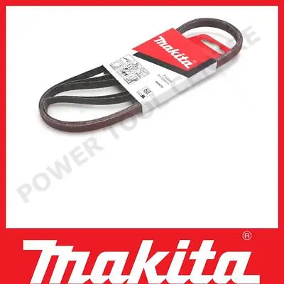 Makita P-43262 9x533 60 Grit 9032 Pack Of Five Abrasive Sanding Belts For DBS180 • £7.39