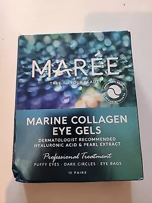 MAREE COLLAGEN EYE GELS - 12 Pairs/Natural Marine Collagen Eye Gels 04/2026 • $14.75