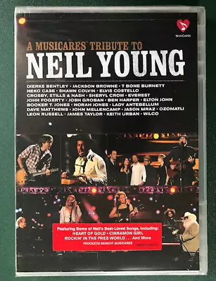 Neil Young - MusiCares Tribute (DVD) 2010 Concert FACTORY SEALED Ohio Seller • $17.93