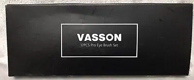 NEW Vasson 12pc Pro Eye Makeup Brush Set • $10.99