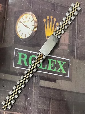 $33 • Buy Rolex Datejust 13mm Ladies 14kYellow Gold Stainless Steel Band Jubilee Ref: 6917