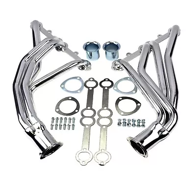 Polished Stainless Steel Headers For 66-87 SBC Chevy GMC Truck 265 327 350 • $210