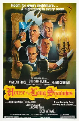 House Of Long Shadows Vincent Price Movie Poster Print #2 • $6.49