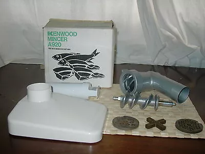 KENWOOD CHEF - Mincer - A920 - (Fits A901 & All KM Models) Unused Condition 🐟🥩 • £39.99