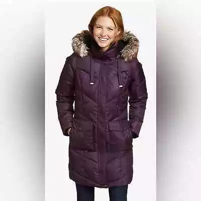 NWT NEW Women's Lodge Cascadian Down Parka Size L • $153