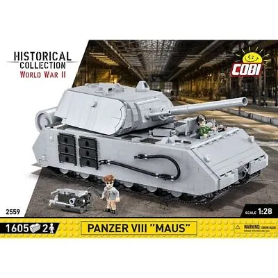Cobi 2559 - World War II - Panzer VIII Maus 1605 Pcs • $191.46