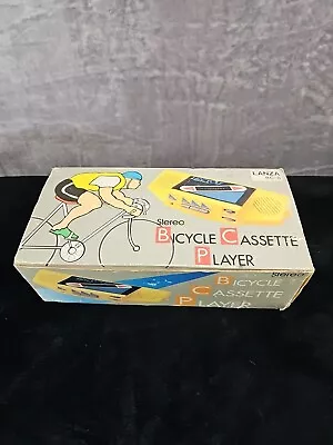 BICYCLE CASSETTE PLAYER OsakiBC-8 B/O Stereo Vintage 80s Collectible Toy  Tested • $48.77