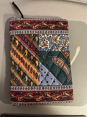 Vera Bradley Fabric Book Cover With Ribbon Bookmark In Medley Retired EUC • $25