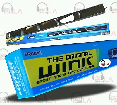 RALLY ORIGINAL WINK 5 PANEL REAR VIEW MIRROR 34.44 X 2.75  • $49.99