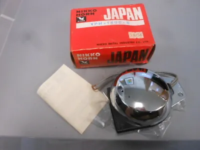 Vintage Nikko Motorcycle 6V 2.5A YPH Horn YPH-1400-6 • $44.94