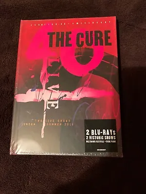 £14.99 • Buy THE CURE 40 Live Cureation  25 Anniversary) 2x Blu-ray Limited Edition Book New