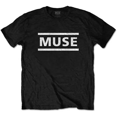 Muse T-Shirt Logo Band Official Black New • $18.59