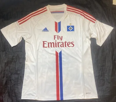 £65 • Buy Hamburger SV Home Shirt Jersey Adidas 2014-2015 Trikot Hamburg HSV Adult SIZE XL