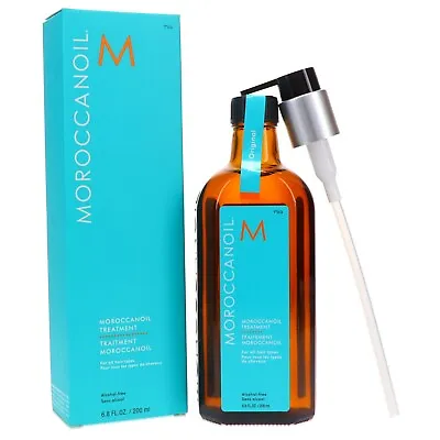 Moroccanoil  Treatment Original  With Pump New In Box 3.4 Oz 6.8 Oz • $30