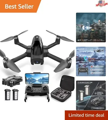GPS Drone With Ultra Clear 4K Camera - 46 Mins Flight Time - Foldable Quadcopter • $99.97