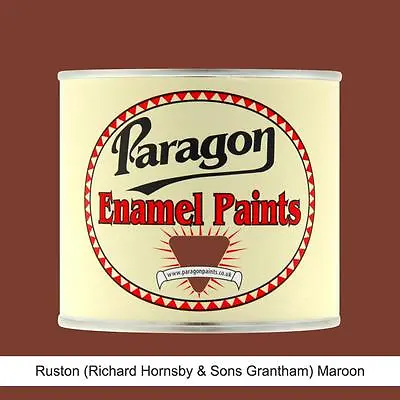 £37.29 • Buy Paragon Paints Ruston Hornsby Bullock Maroon High Temp Engine Enamel Paint