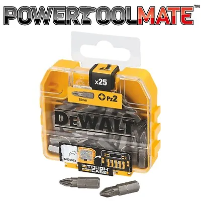 £4.99 • Buy Dewalt DT71521-QZ Dewalt PZ2 25mm Screwdriver Bit Box - Pack Of 25