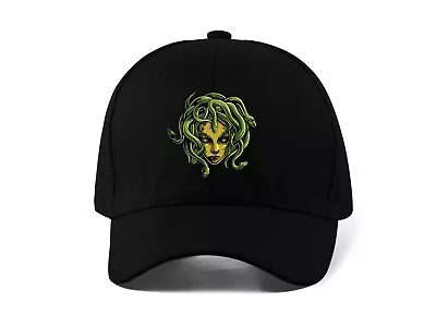 Medusa Gorgon Ancient Greek Goddess DTF Printed Baseball Cap Dad Hat Unisex • $22.99