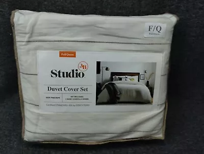 £59.33 • Buy NWT Studio 3B Duvet Cover & Shams Set Size-Full/Queen Color- Cream