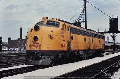 Original Slide Milwaukee Road  E-9 At Chicago IL Western Ave June 1980 • $5