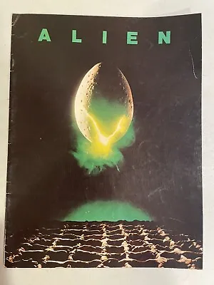 Alien Movie Program 1979 Vintage Sigourney Weaver Ridley Scott • $19.99