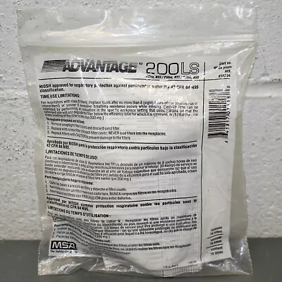 (10) MSA Advantage Pre-Filters 815394 200LS Bayonet Black • $24.95