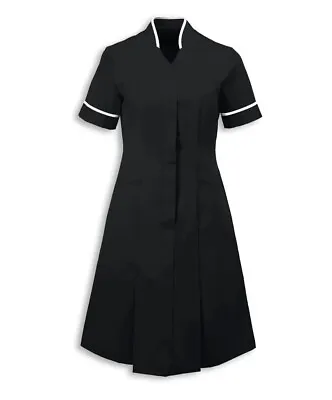 Alexandra Mandarin Collar Nurse Dress - Euro 42 UK 14 NF51U • £14.99