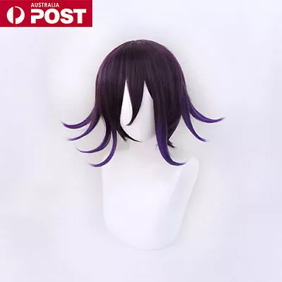 Danganronpa V3: Killing Harmony Kokichi Ouma Short Hair Cosplay Costume Wig+Cap • $26.99