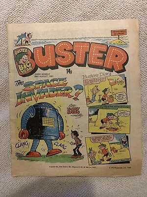 £0.99 • Buy Buster Comic 29th August 1981