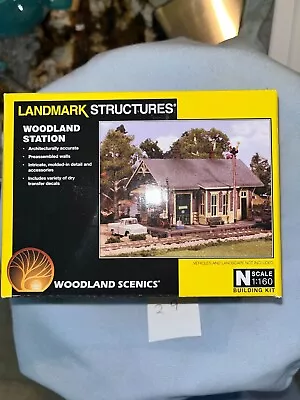 N Scale Building LOT 29 Woodland Scenics Woodland Station NIB • $7.25