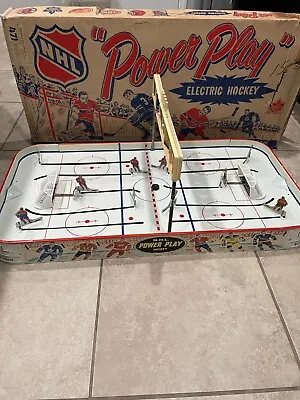 Vintage Eagle Power Play Table Top Hockey Game Toy With Box Munro  Coleco NHL • $259.99