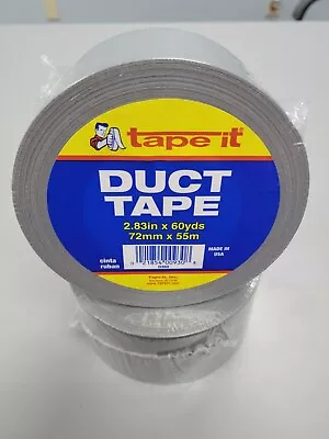 16 Rolls Of Silver Duct Tape - 2.83  X 60 Yds - 8 Mil • $95