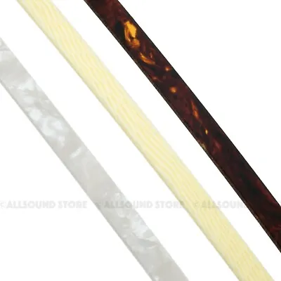 Guitar Instrument Binding 6mm X 1.5mm X1400mm IVOROID TORTOISE WHITE PEARLOID • $12.99