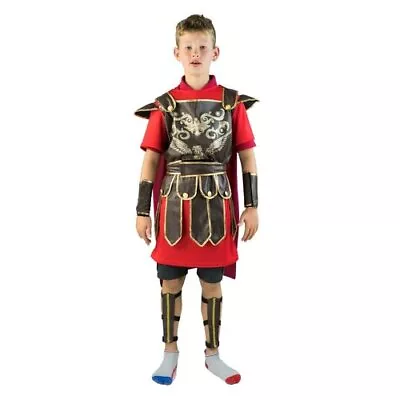 Child Boys Roman Warrior Gladiator Soldier Costume Book Week Fancy Dress Party  • $35