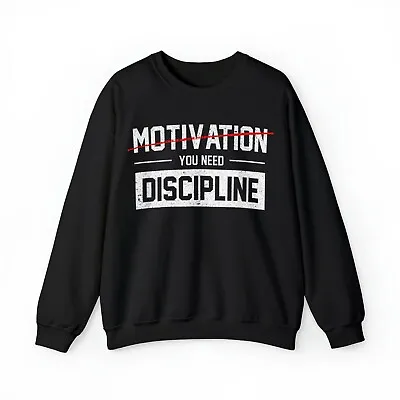 Funny Motivational Quote You Need Discipline For Gym Humor Sweatshirts & Hoodies • $32.99