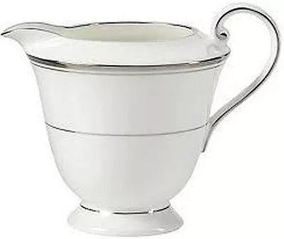 Mikasa Gothic Platinum Creamer ~new~ • $56.75