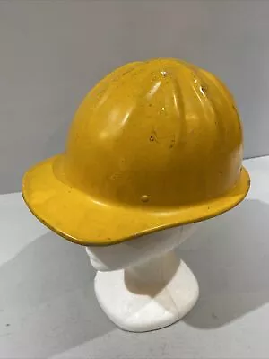 Vintage Yellow McDonald Metal Aluminum Hard Hat Mine Safety • $40.36