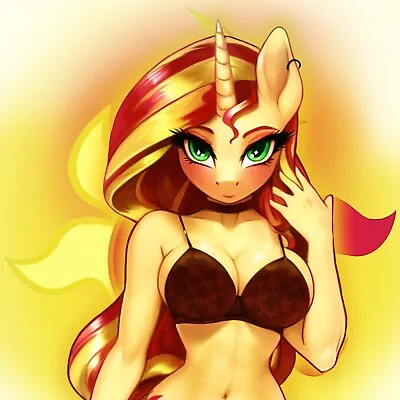 Sunset Shimmer (My Little Pony) 11x17 Furry Art Print Signed By The Artist. • $15