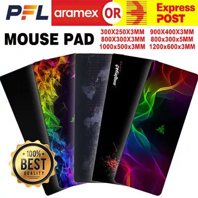 Smooth Mouse Pad Soft Rubber Gaming Speed Mat For Laptop/Desktop/PC/Office • $8.99