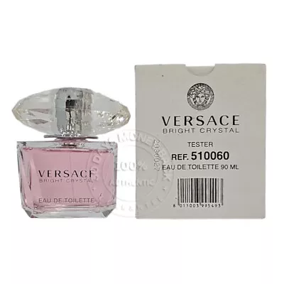 Versace Bright Crystal 3.0 Oz / 90 Ml Eau De Toliette Women's Fragrance (As Show • $43.79