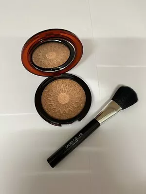 £7 • Buy  Laura Geller Moroccan Bronze Baked Bronzing Powder + Powder Brush
