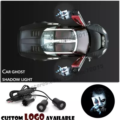 Batman Joker Symbol Car Door Ghost Shadow Courtesy Welcome Projector Laser Light • $18.39