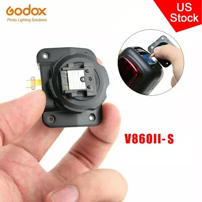 $9.99 • Buy US Flash Replacement Godox Hot Shoe Mounting Foot For Godox V860II-S Speedlight