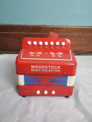 Vintage Woodstock Music Collection Accordian Musical Instrument Works • $27.43