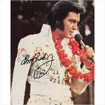 Elvis Presley 8.5x11 Autograph Signed Photo Signature Original Poster Reprint • $10.95