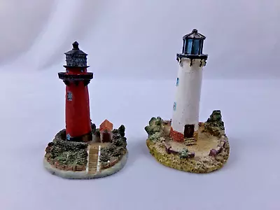 Miniature Lighthouse Figurines Lot Of 2 • $6.98