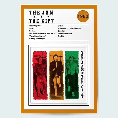 The Jam The Gift Fine Art Album Poster • £7.19