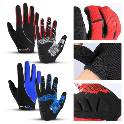 Cycling Gloves Motorcycle Bike Gloves TouchScreen Full Finger Biking Gloves • $8.99