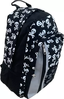 £12.99 • Buy Kids Rucksack  Backpack  Skull And  Crossbones Design  Padded Straps